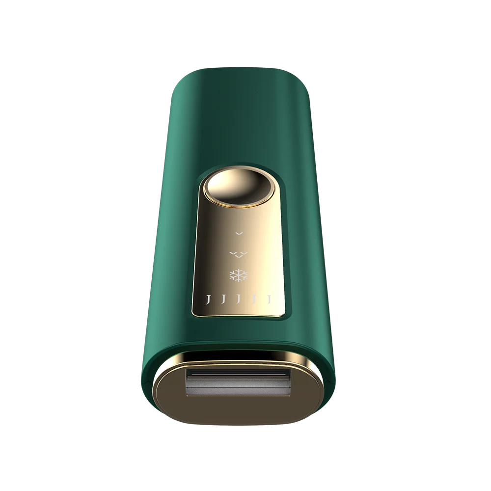 Home use flaw-less leg painless IPL laser freezing hair removal device