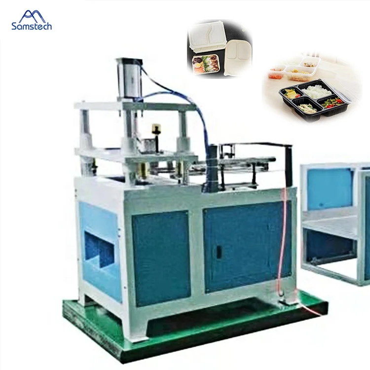 hot selling plastic egg tray BOPS cheese cake box forming machine factory machine with vacuum pump