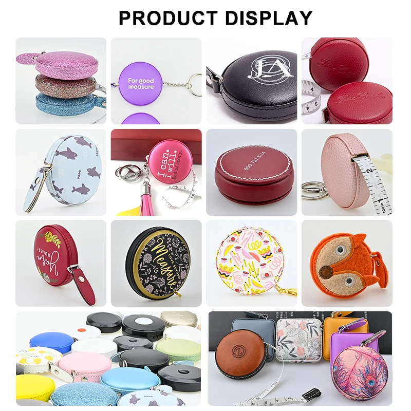 China Manufacturer Round Square 1.5M 2M Waterproof Mold Proof Retractable Tape Measure With Logo Custom