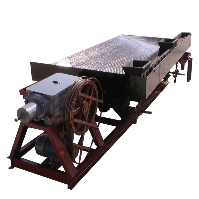 Factory Price Gold Mining Equipment Mineral Rock Ore Gravity Separator Machine mechanical vibration Gold Shaker Table