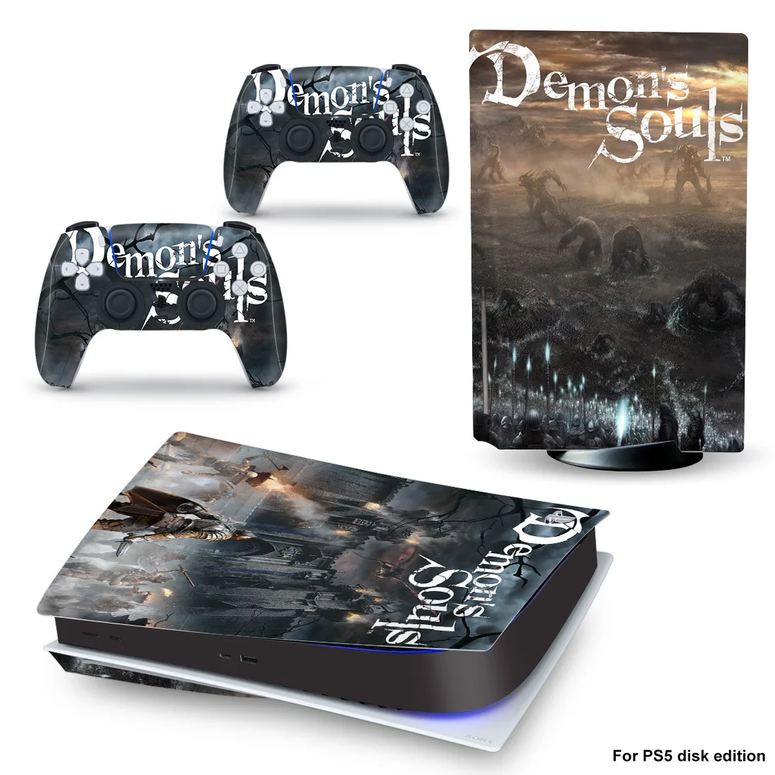 Популярный дизайн, защитная наклейка, полный комплект, наклейка PS5 Digital Edition для консоли PS5 и 2 контроллера