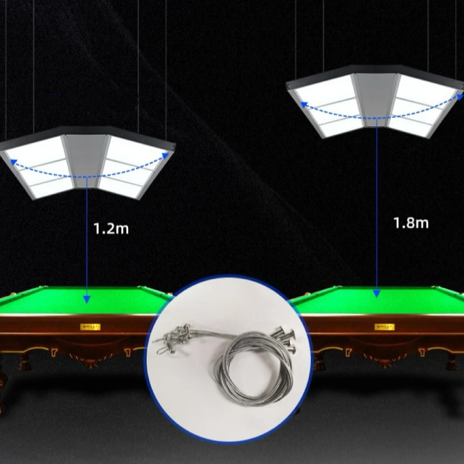 Hot Sale Game Rooms Ballroom Bright Hanging Pool Pendant Lamp led table billiard light
