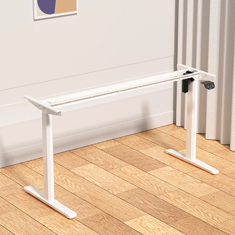 2024 QB Intelligent Electric Height Adjustable Metal Desk Frame Modern Design Sit Stand Office Desk