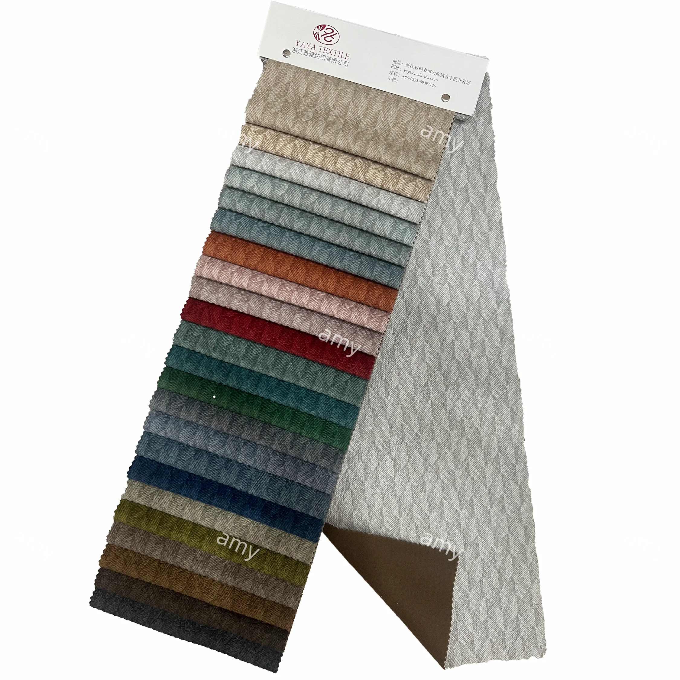 YP505Hometextile 100%polyester pineapple check velvet fabric for sofa and upholstery