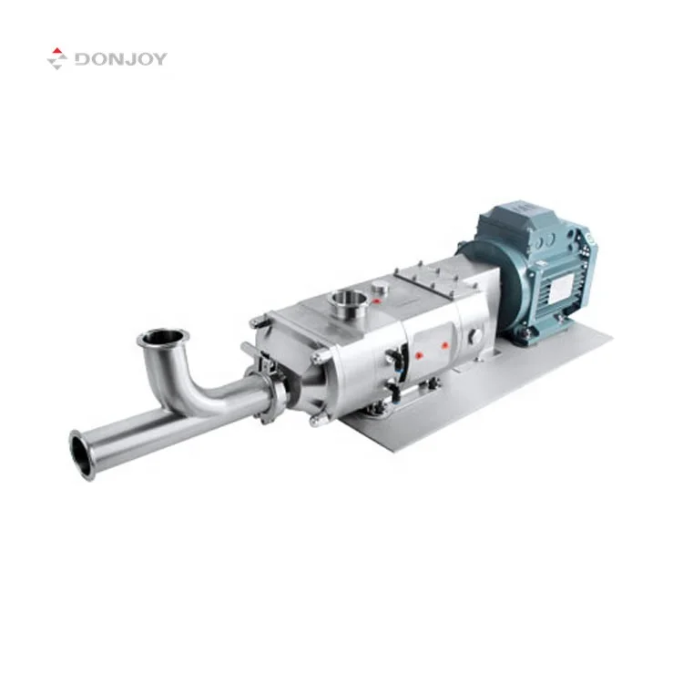 Насос Donjoy с двойным винтом для напитков, винтовой насос с двойным винтом