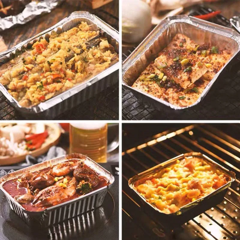 
Many Kinds of Aluminum Foil Container Foil Pan Aluminum Tray For Food, Cooking,Baking,Roasting 