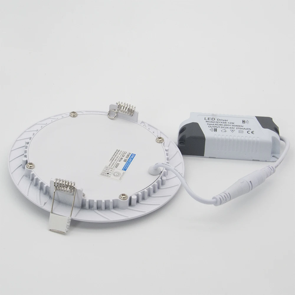 LED panel light 12W Ultra thin downlgiht 18W high quality 85-265V isolate driver