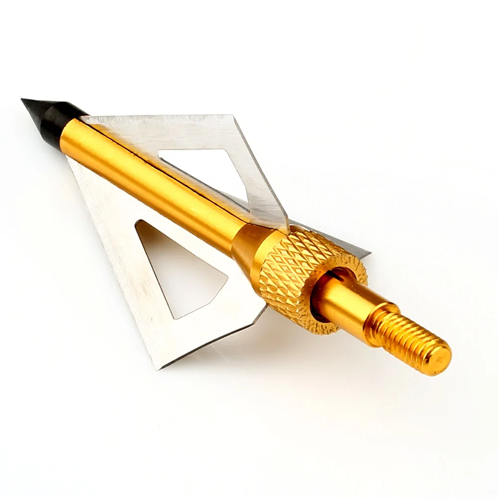 Linkboy Archery arrow broadheads 3 blades for crossbow hunting