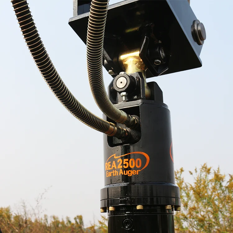 Track Mini Loader Skid Steer Loader Auger for Hard Rock Earth Auger and Soil Auger Drill Applications