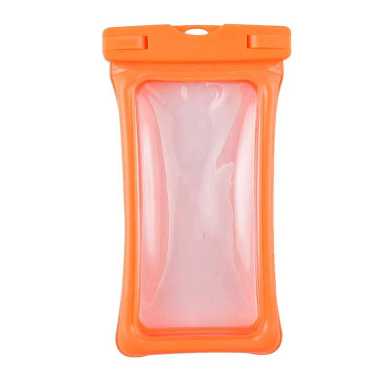 waterproof phone pouch PVC phone waterproof bag beach diving swimming sea park takeout touch screen mobile phone