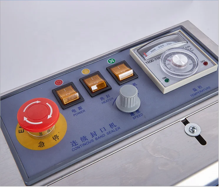 Auto Continuous Sealing Machine Horizontal Sealer Automatic  Membrane Bag Film Band Sealer