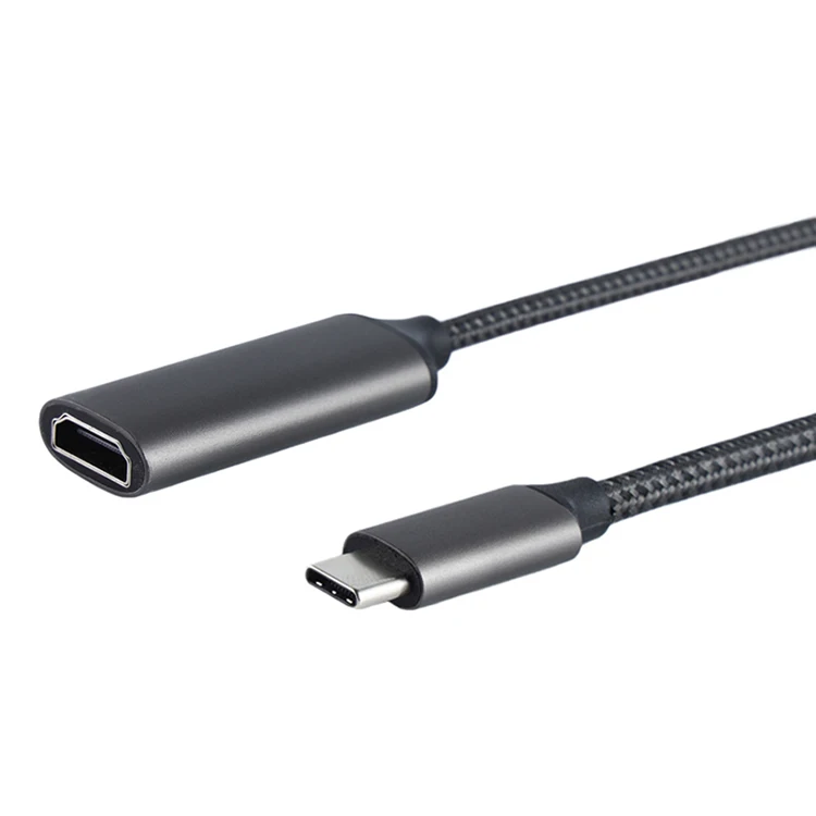 Высококачественный адаптер для ноутбука USB Type-C к HDMI кабель зарядки мобильного телефона Hdmi преобразователю