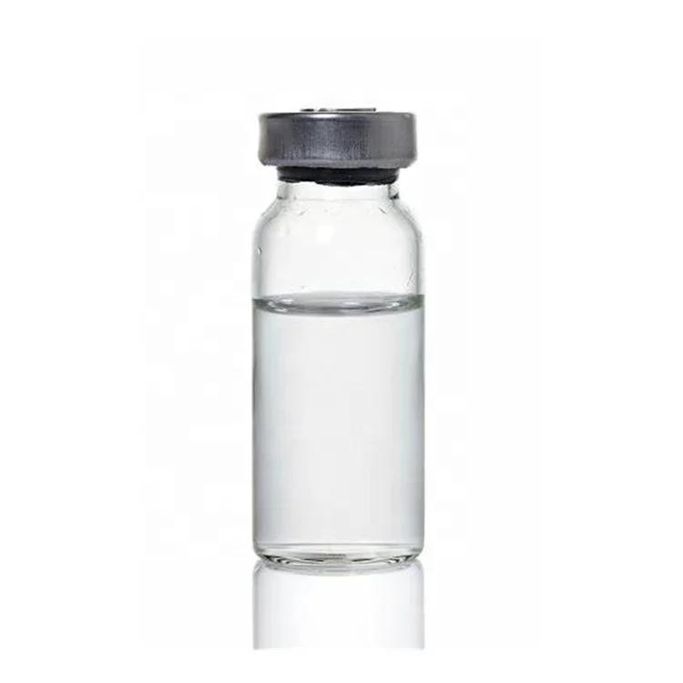 Clear 8ml pharmaceutical glass injection vials with rubber stopper