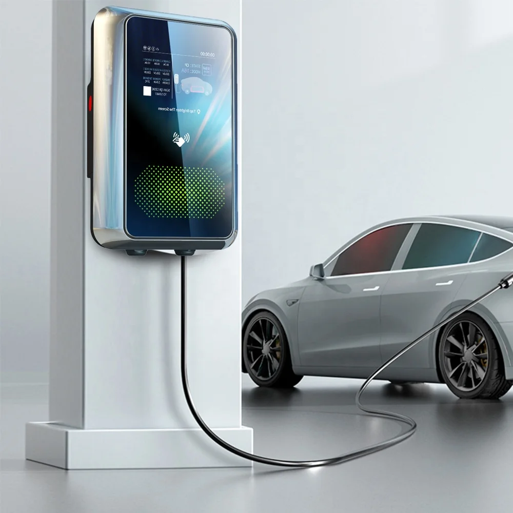 FACTORY WALLBOX RFID 32A 380V 11kw 16A 32Amp Type 2 1 Ocpp Level2 Home Electric Car Charger EV Charging Station