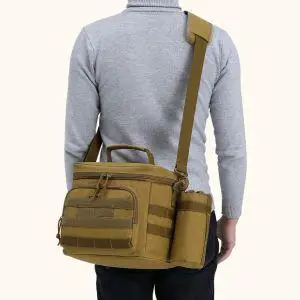 Large Capacity Portable Soft Cooler Tactism Lunch Box Tote Tactical 30 Cans Leak proof Insulated Tactical Lunch Bag