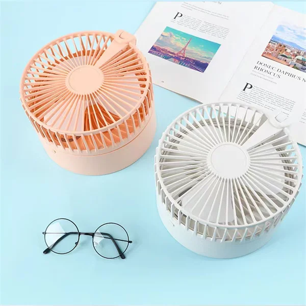 Telescopic Fan Folding Portable Floor Table Usb Rechargeable Battery Fan Foldable Desk Fans for Office Home Outdoor Camping