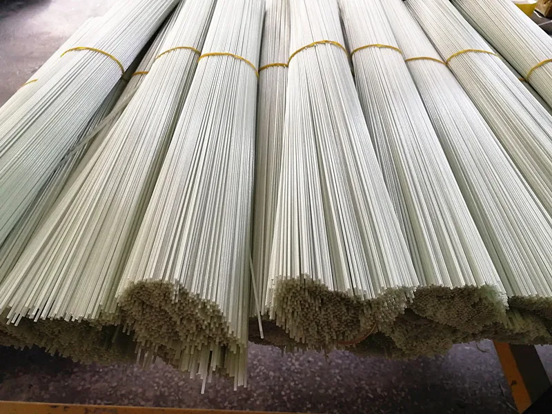 Natural color glass fiber rod 1.6mm 2mm fiberglass solid rod