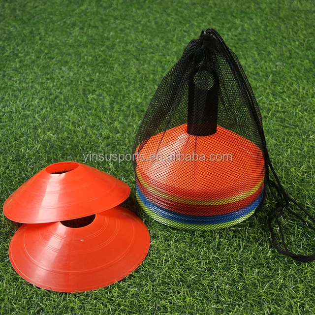 Wholesale Marker Cones Agility Soccer Cones with Carry Bag for Soccer Football Training Disc Marker Cones