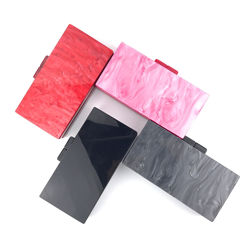
Fashion marbel acrylic handbag party evening bags wedding prom clutch purses 