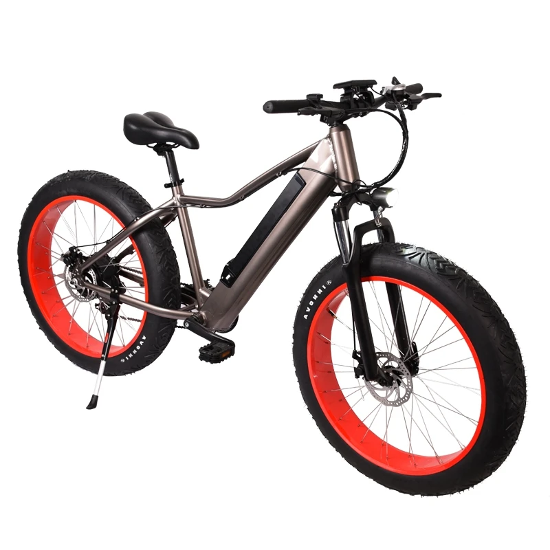 
New Popular new Design Fat tire Electric Mountain Bike Bicycle 2 Wheels electric Bicycle 500w 48v 