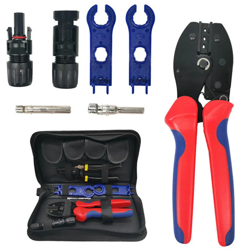 Увеличенное изображение Share Solar инженер солнечный разъем модуль панели обжимной система Pv обжимные комплекты пакет обжим