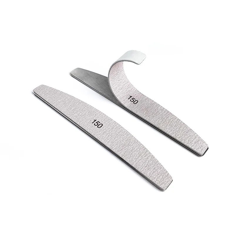 Wholesale high quality double sides metal can replace nail file for salon