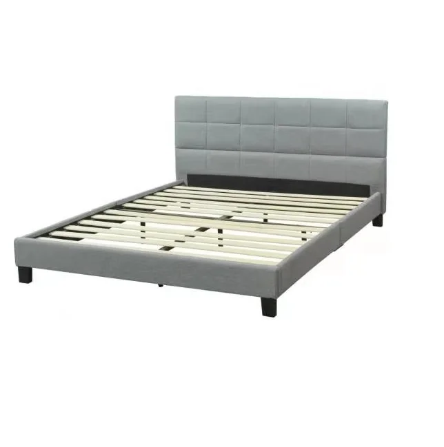 Latest Luxury cheap King Size Stylish Headboard Bedroom Furniture Bed Frame