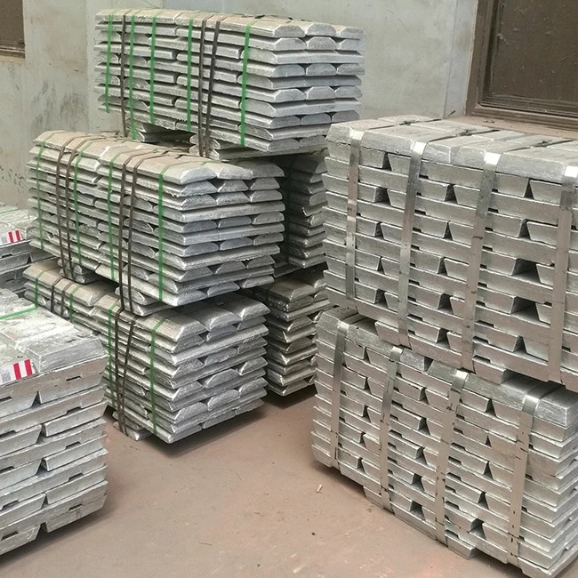 High quality pure zinc ingot 99.99% 99.995% with low price