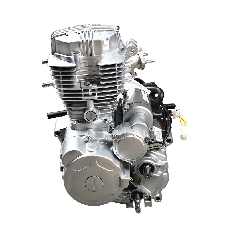 Single Cylinder Four Stroke Water Cooled 200cc Motorcycle Engine