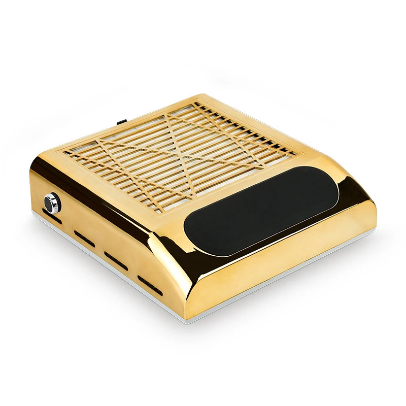 80W Low Noise Vibration Electric Filter Nail Vacuum Clean Machine Adjustable Nail Dust Collector for Acrylic Nails