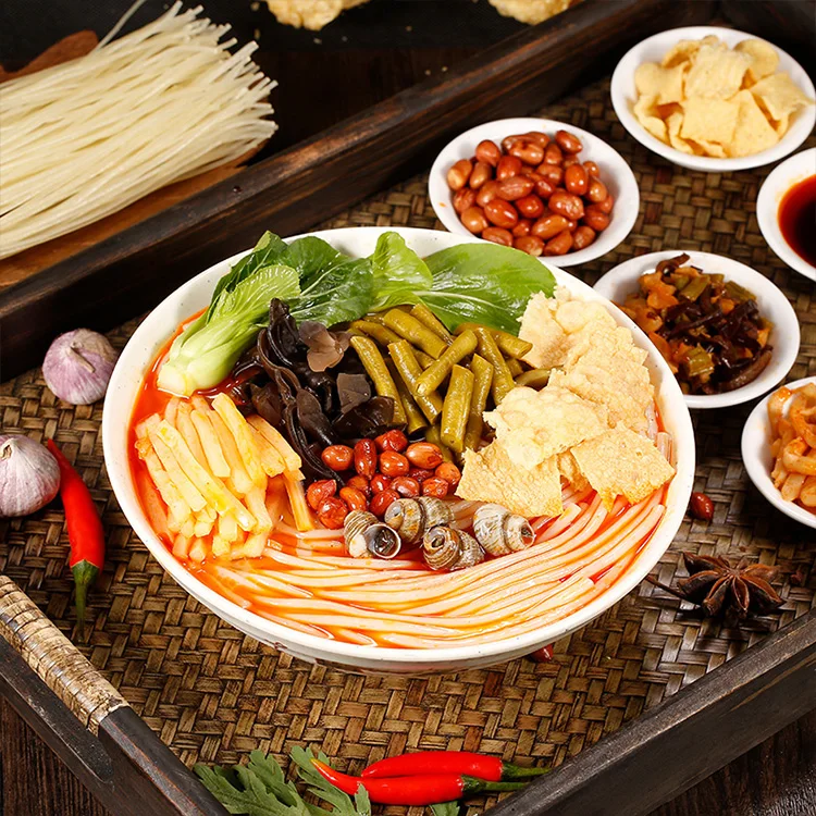  Органическая дешевая здоровая Пряная Корейская лапша Liuzhou Luosifen