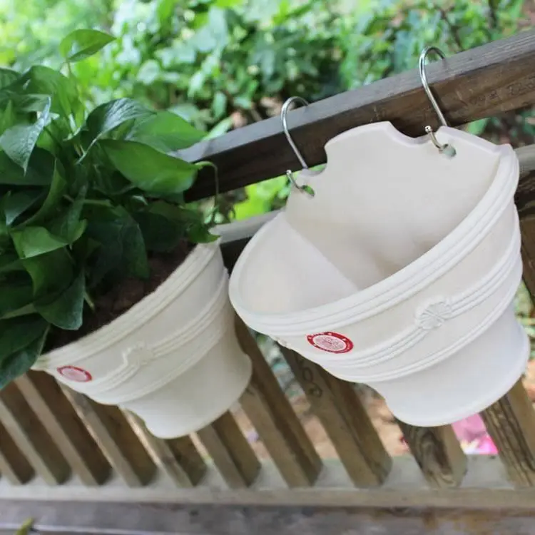 
Plastic Wall Hanging Flower Pots Plant Hanging Orchid Plant Pots For Living Room Corner Balcony 