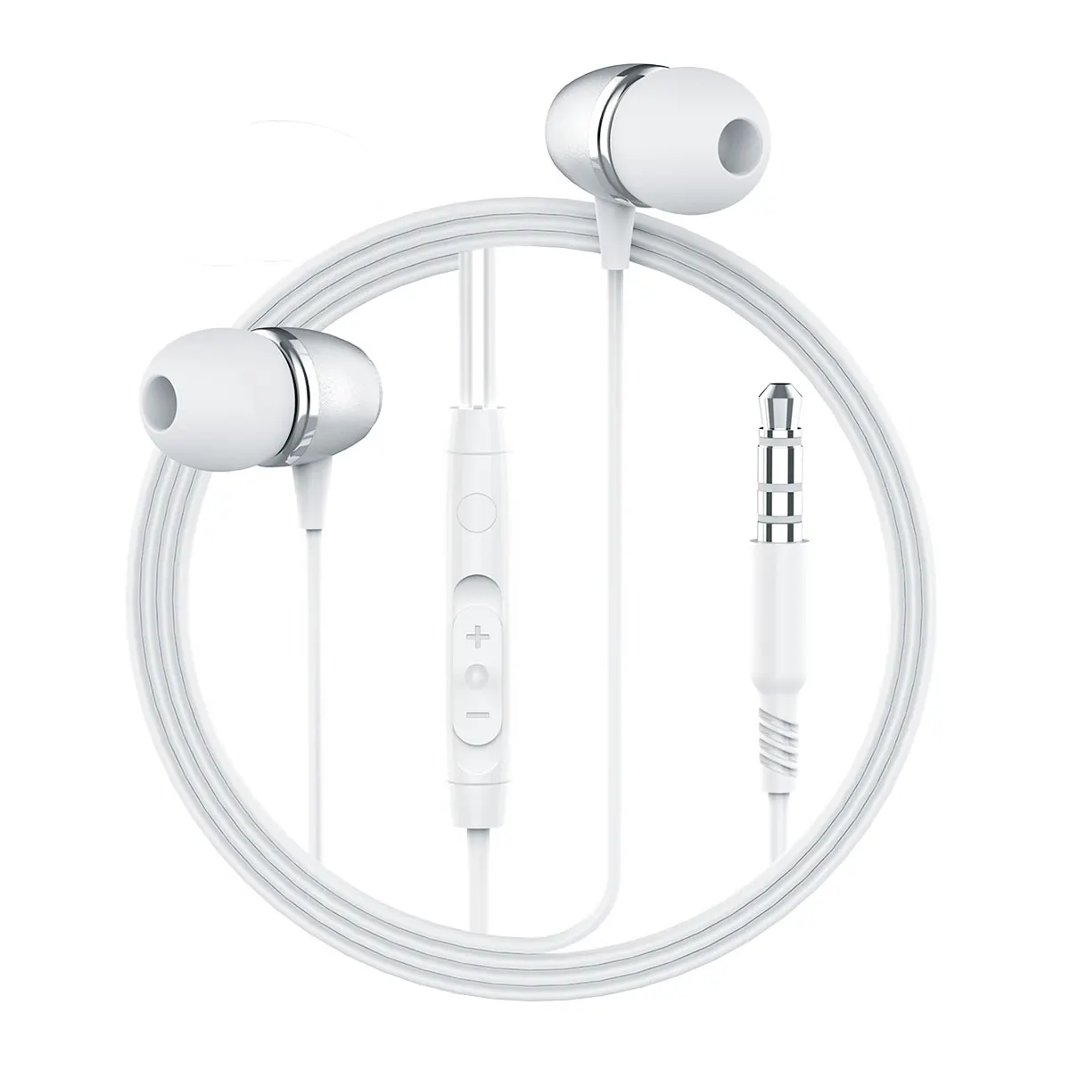 VIDVIE Cheap Stereo Sound Auriculares 3.5 mm Handsfree Wired Headphone With Microphone