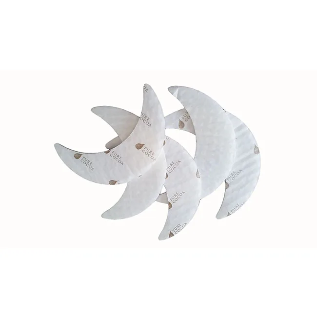 
3ply 5ply 7ply 9ply customized chocolate paper cushion pad food grade wrapping paper packaging for hamburger cake cookie candy 