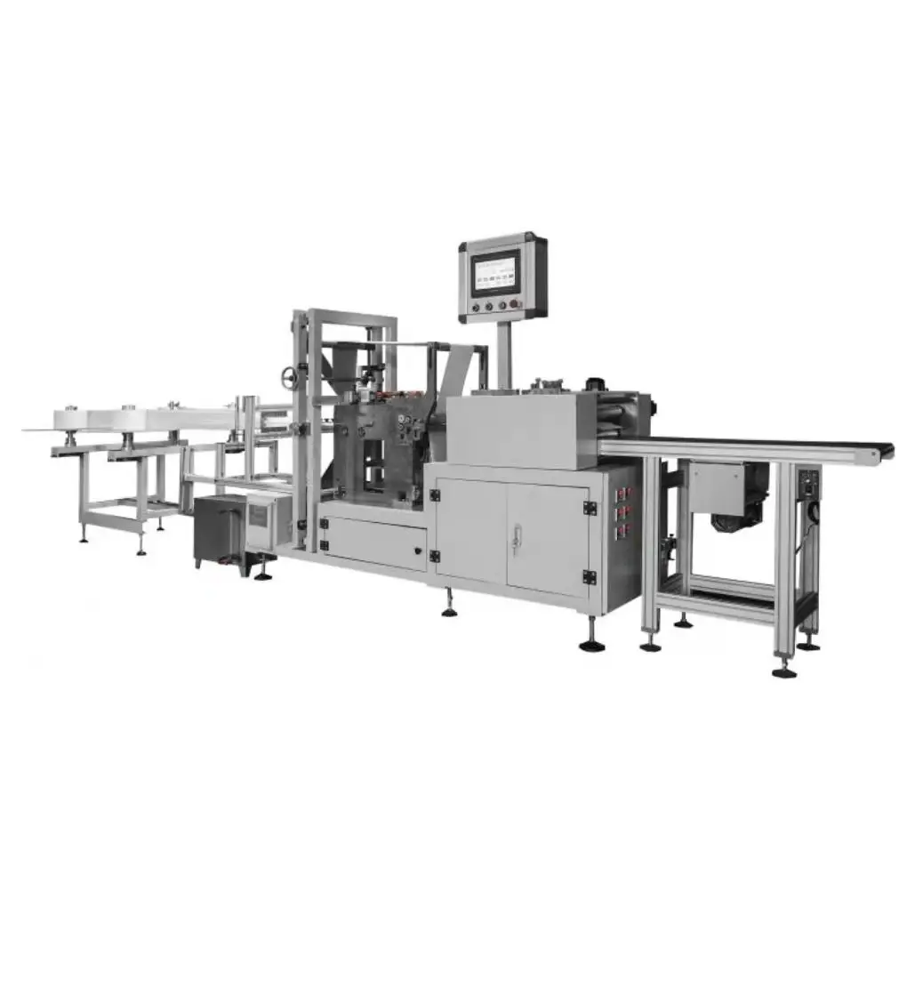 Single Piece Packaging Daily Cleaning Wipes Packaging Machine in Packing Production Line