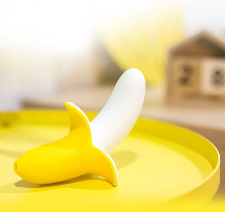 Banana shape Vibrator Strong Nipple Clitoral G-spot Stimulator Women Masturbation Silicone Vibrator Sex Machine Adult Sex Toys