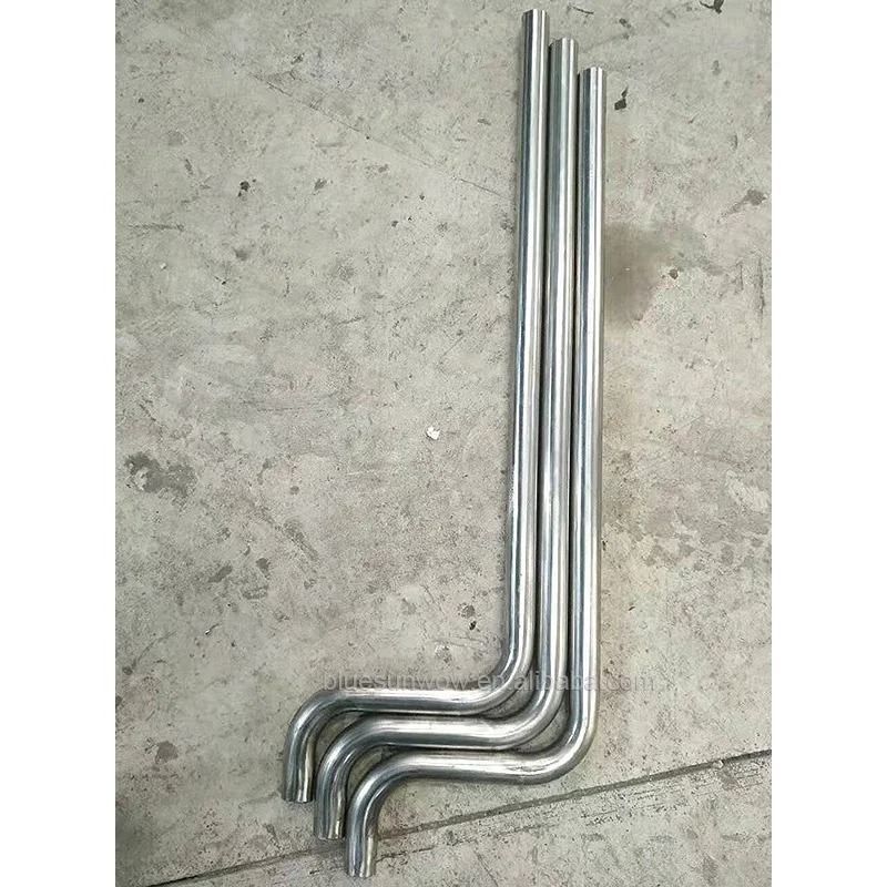 Custom Exhaust Mandrel Bend Pipes Tube Bending L-shaped Elbow Pipe Aluminum Alloy Mandrel Bends
