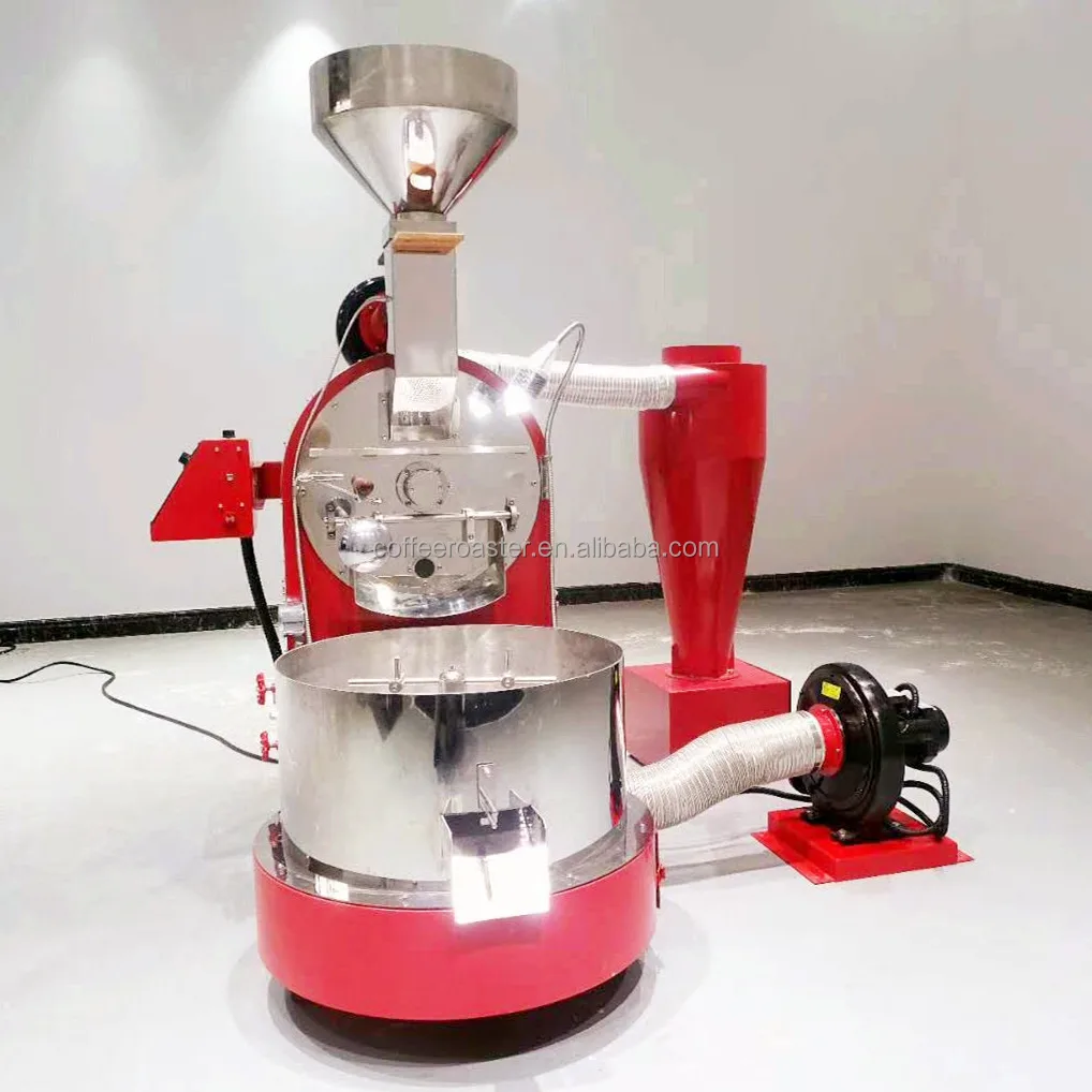 Для езды на велосипеде 6 кг коммерческих небольшой обжарочный аппарат для зёрен кофе с регистратором данных