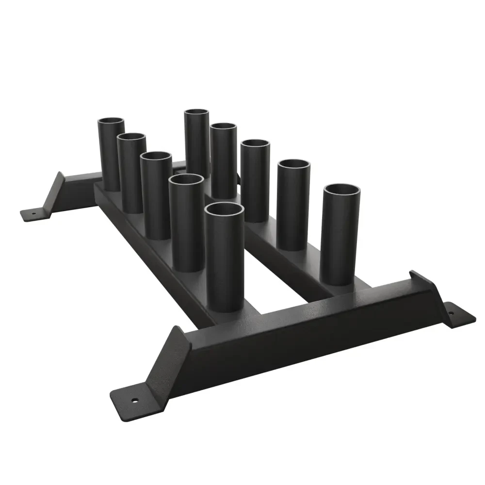 Gym Fitness Equipment Pull Up Barbell Bar Holder 10 Bar Holder Barbell Storage Rack