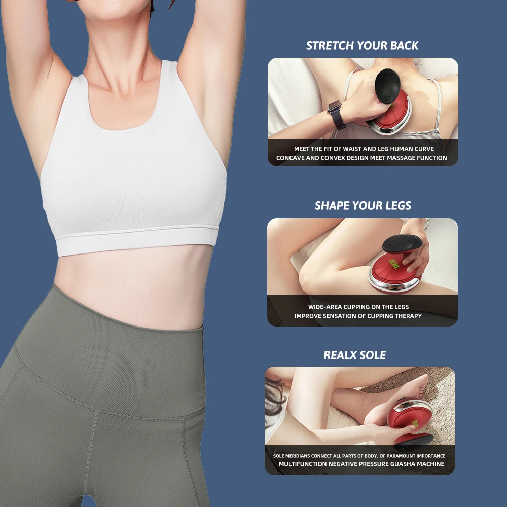 Electrical Cupping Therapy Gua Sha Machine Equipments of traditional Chinese Medicine