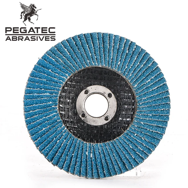 PEGASTAR 100x16mm mini flap disc stainless steel  MPA certification