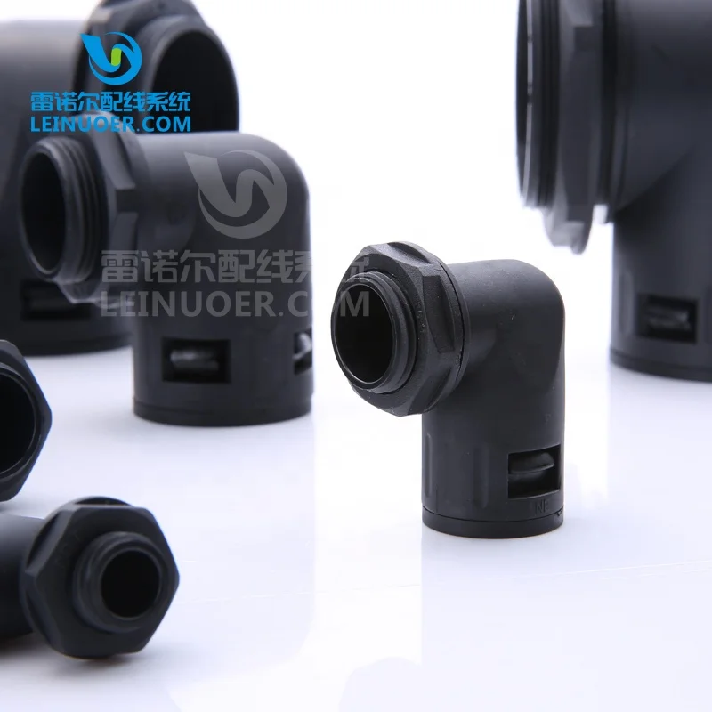 90-degree Elbow union flexible hose 2 way pipe fitting plastic elbow connector