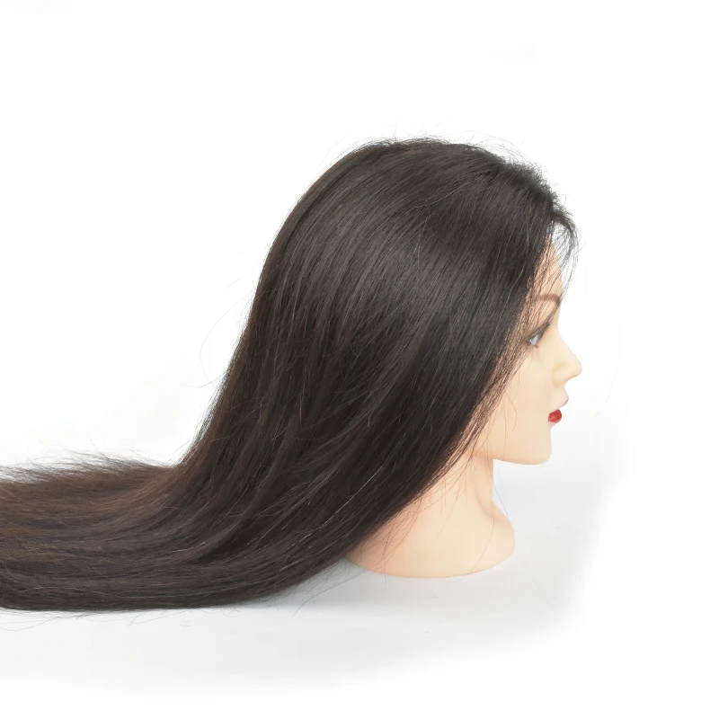 Оптовая продажа, салонное оборудование, 100% натуральные человеческие волосы, женский манекен, Кукольная голова для тренировок