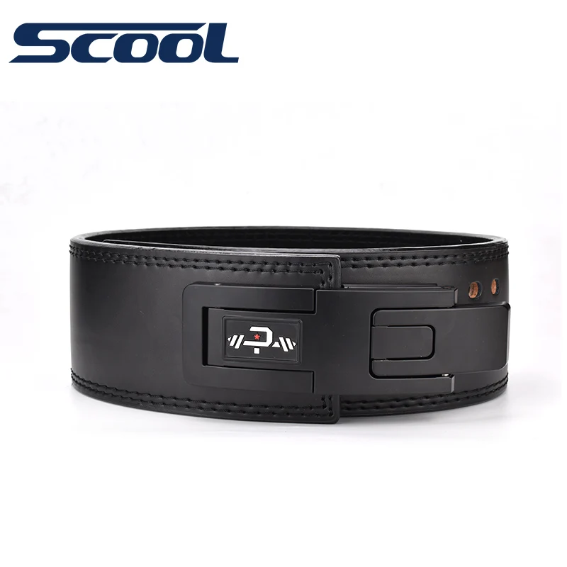 Fitness Body building EVA or cowhide gym waist trainer belts for men lever powerlifting lever belts leather weightlifting