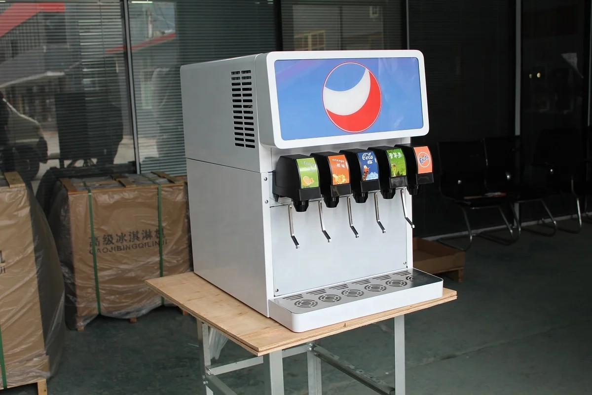 High Quality Soda Beverage Dispenser / Glass Beverage Dispenser / Pepsi Soda Fountain Dispenser Machine For Sale