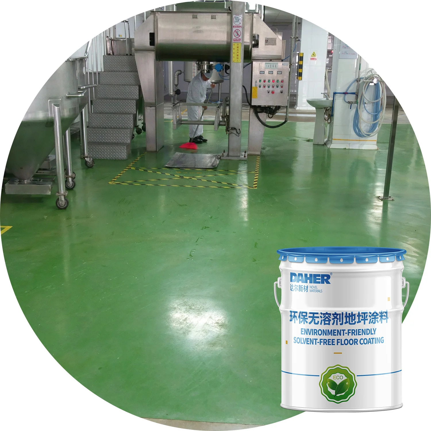 Professional manufacturer supply self leveling epoxy flooring industrial epoxy floor paint heavy duty epoxy resin floor paint