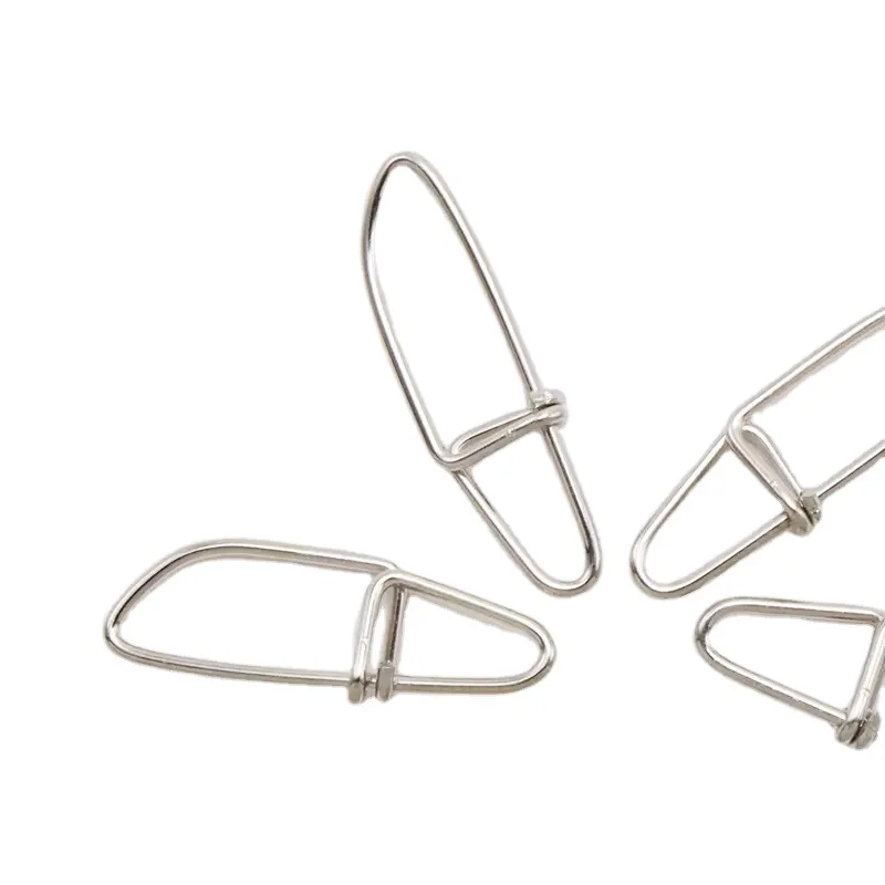 High Strength Stainless Steel Swivel Snap Hook Versatile Fishing Clip Snaps for Various Uses Fishing Connector