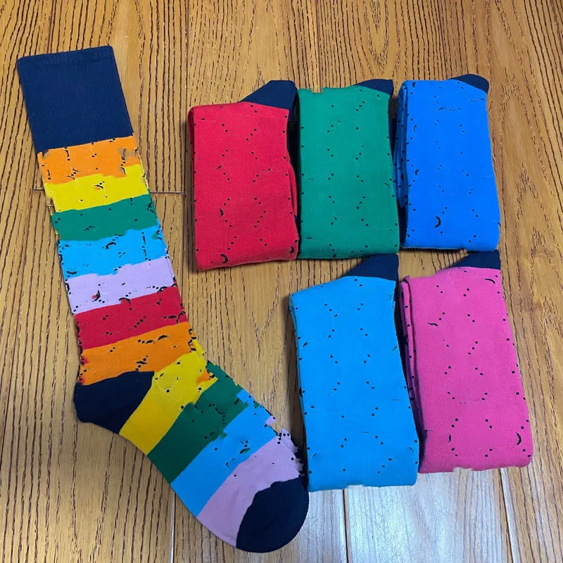 001 best seller gg socks custom luxury brand gg stockings fashion cc socks women