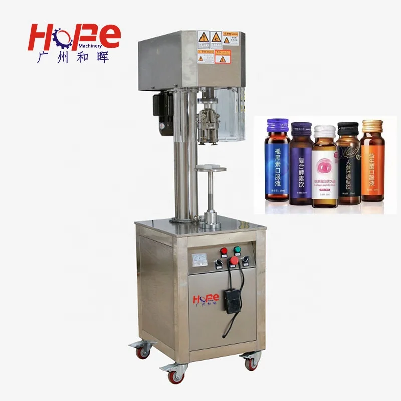 High Quality Manual ROPP Aluminum Cap Beverage Water Grape Wine Glass Bottle Capping Machine