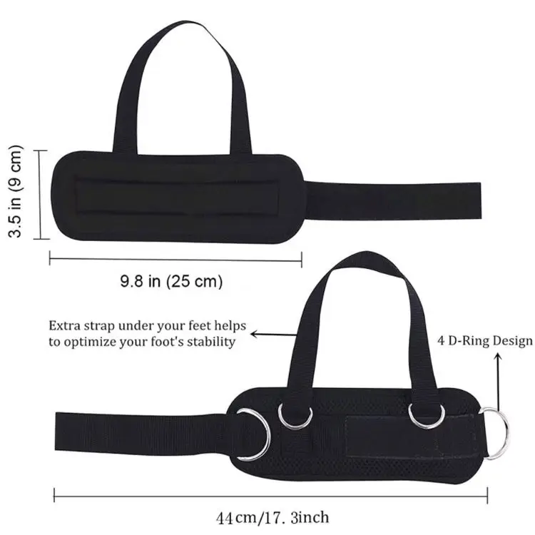 Ex-Factory Price ankle d ring strap / gym d ring strap / ankle weight With free sample